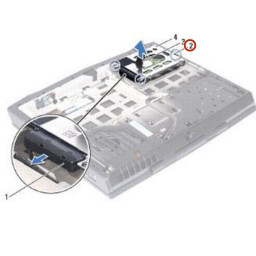 Замена жесткого диска Dell Alienware M14x