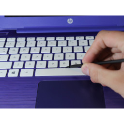 Замена клавиши клавиатуры HP Stream 11-r020nr