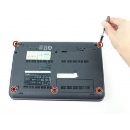 Замена кронштейна для упора для рук Dell Inspiron Mini 10